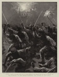 Les combats à la frontière indienne, l